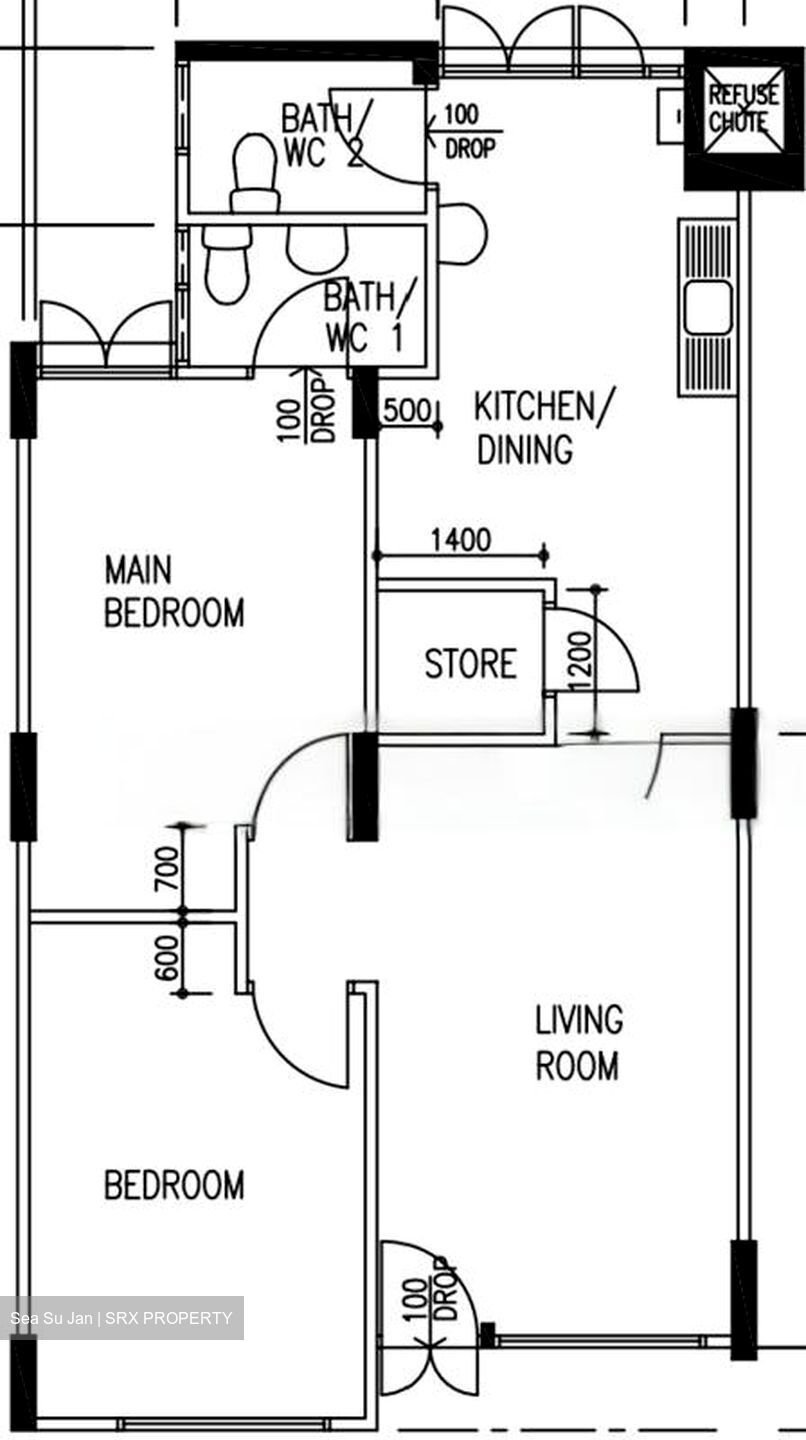 Blk 325 Ubi Avenue 1 (Geylang), HDB 3 Rooms #479685711